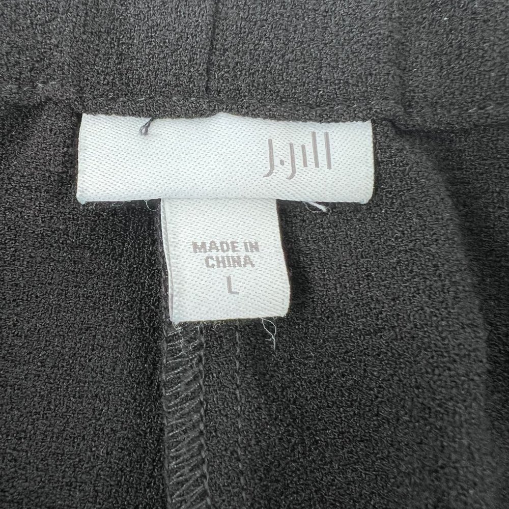 J Jill Women Black Dress & Casual Pant Zipper Size L - Picture 3 of 15